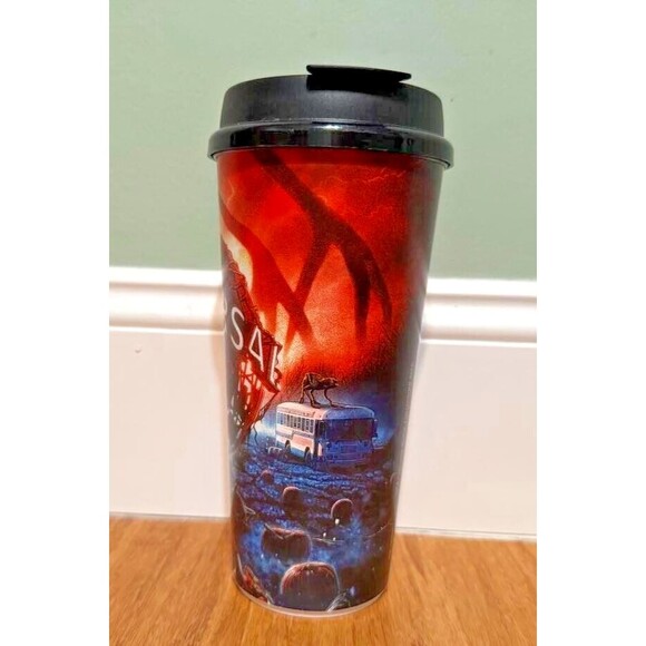 Universal Halloween Horror Nights Stranger Things Freestyle Cup w/ Lid 2019 HHN - Picture 8 of 8